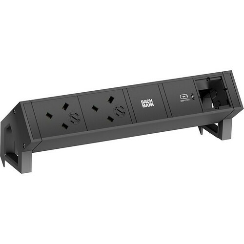 Bachmann Steckdosenleiste DESK2 2xUK 1xUSB 902.978