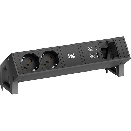 Bachmann Steckdosenleiste DESK2 2xP40 1xUSB 902.989