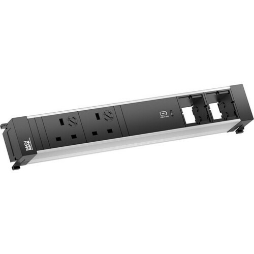Bachmann Einbausteckdose 2xUK 1xUSB C 6 916.524