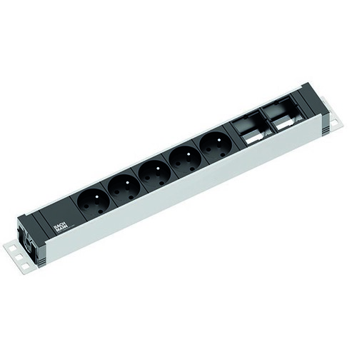 Bachmann Steckdosenleiste UNIVERSAL 5xUTE 2xCM 922.083