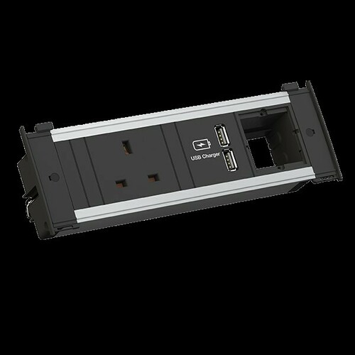 Bachmann Steckdosenleiste KAPSA S 1xUK,1xUSB 927.007