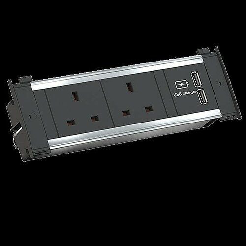 Bachmann Steckdosenleiste KAPSA S 2xUK 927.012