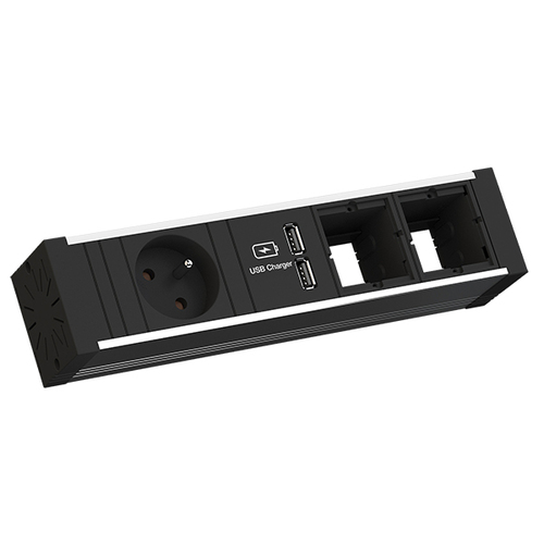 Bachmann Steckdoseneinheit VENID 1xUTE 1xUSB Charger 936.004
