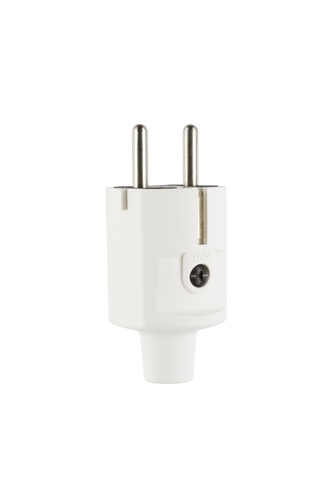 ABL GmbH Compact Stecker 1505 SK+F/B TPE weiß 1505