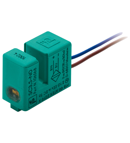 Pepperl+Fuchs Fabrik Induktiver Schlitzsensor SC3,5-N0-BU