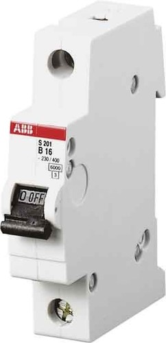 ABB Stotz S&J Sicherungsautomat 10kA 13A B 1p S201M-B13 ABB Stotz S&J Sicherungsautomat 10kA 13A B 1p S201M-B13