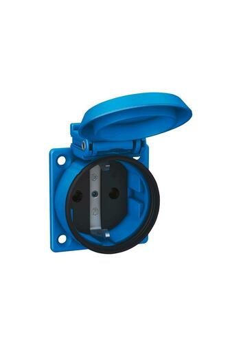 ABL GmbH EB-Steckdose 2K bl Sk/BS 1562