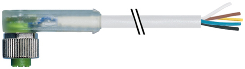 Murrelektronik M12 Bu. gew. mit LED PUR-JB 5x0,34 gr UL 7000-12441-2350150