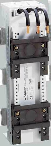 Wöhner Sammelschienenadapter m.2 Tragschiene,32A 32404