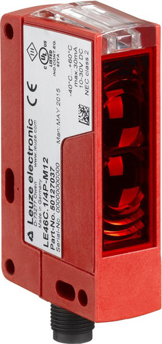 Leuze Reflex-Lichtschranke polarisiert PRK46C.D/48-M12