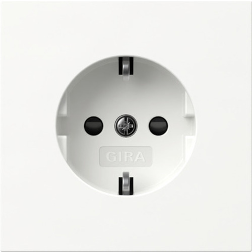 Gira SCHUKO-Steckdose reinweiß 418370