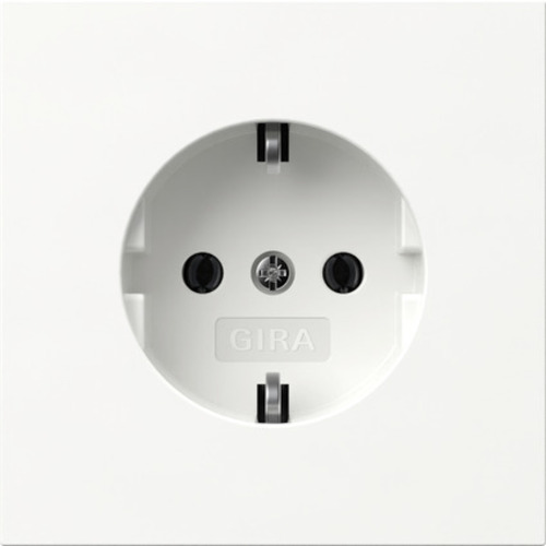 Gira SCHUKO-Steckdose reinweiß 418870