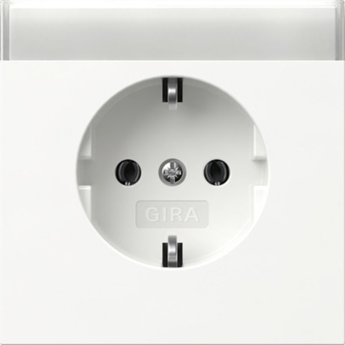 Gira SCHUKO-Steckdose reinweiß 445770
