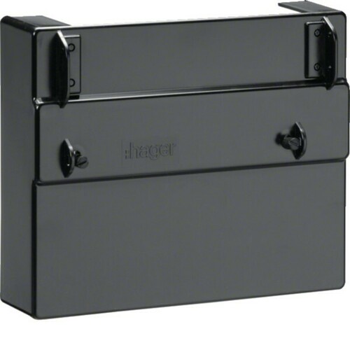 Hager Plombierdeckel 100A mit Hartpapiersch. KJ37Z Hager Plombierdeckel 100A mit Hartpapiersch. KJ37Z