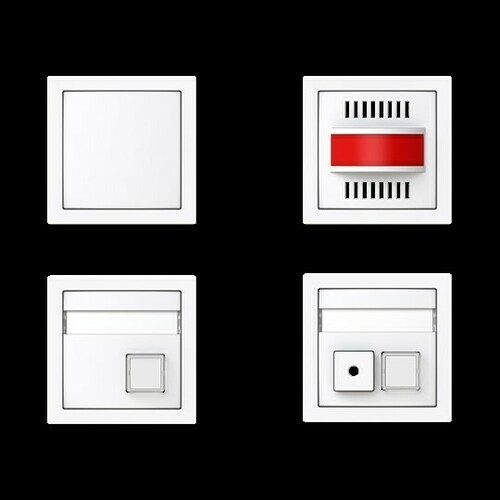 Busch-Jaeger Ruf-Set f. Behinderten WC 1510 UC-44G-101 Busch-Jaeger Ruf-Set f. Behinderten WC 1510 UC-44G-101