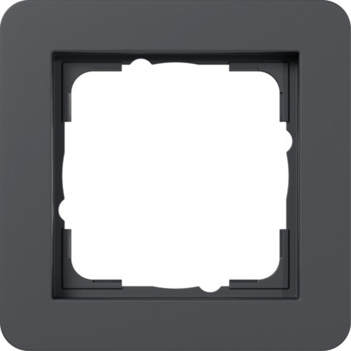 Gira Abdeckrahmen 1-fach ch anthrazit 0211152