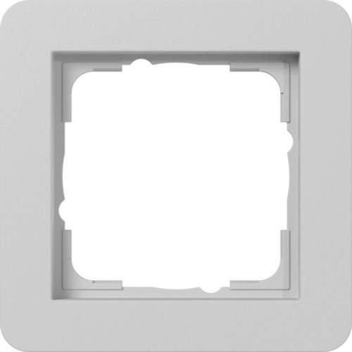 Gira Abdeckrahmen 1-fach ch grau m 0211154