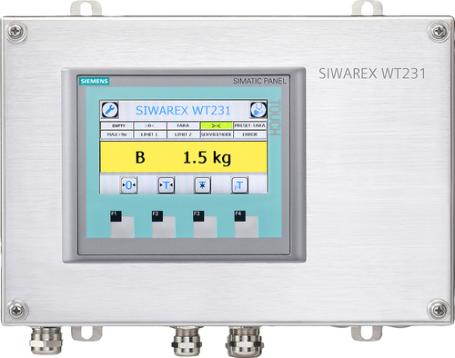 Siemens Dig.Industr. SIWAREX WT231 Wägeterminal 7MH4965-2AA01