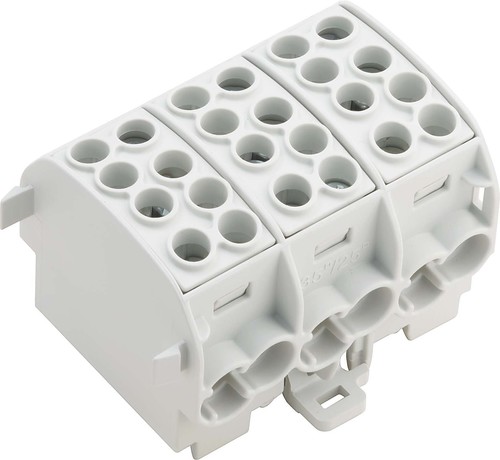 Weidmüller Hauptleitungsabzweigklemme W-Reihe, TS 35 WPD3022X35/2X25 3XGY