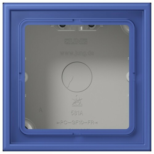 Jung Aufputz-Kappe 1-fach ch bleu outremer 31 LC 581 A 206