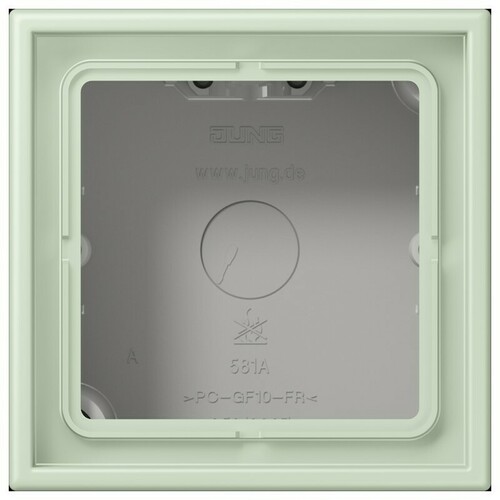 Jung Aufputz-Kappe 1-fach ch vert anglais pale LC 581 A 218