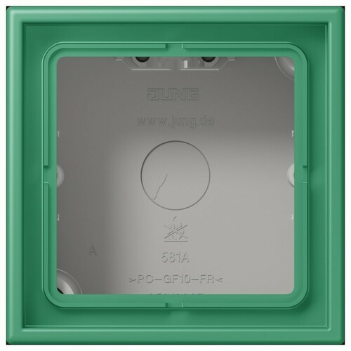 Jung Aufputz-Kappe 1-fach ch vert 59 (4320G) LC 581 A 250