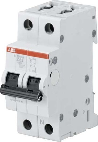 ABB Stotz S&J Sicherungsautomat 6kA, 2A, 1-p+NA S201-Z2NA