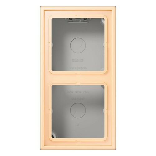 Jung Aufputz-Kappe 2-fach ch ocre (32060) LC 582 A 223 Jung Aufputz-Kappe 2-fach ch ocre (32060) LC 582 A 223