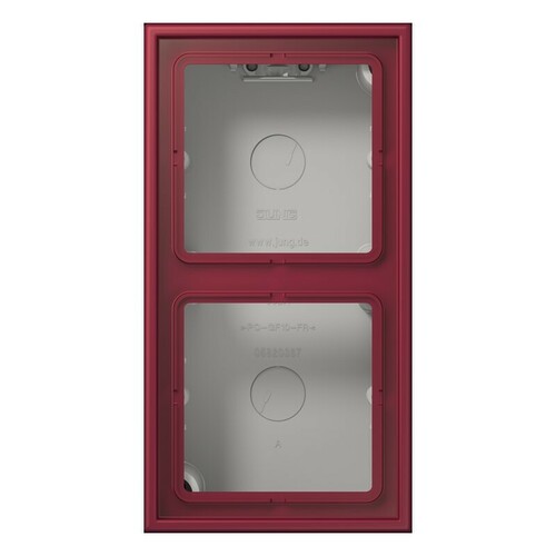 Jung Aufputz-Kappe 2-fach ch le rubis (4320M) LC 582 A 255 Jung Aufputz-Kappe 2-fach ch le rubis (4320M) LC 582 A 255