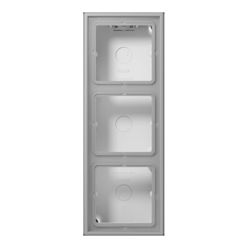 Jung Aufputz-Kappe 3-fach ch gris moyen (32012) LC 583 A 204