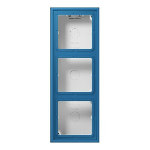 Jung Aufputz-Kappe 3-fach ch bleu ceruleen 31 LC 583 A 211