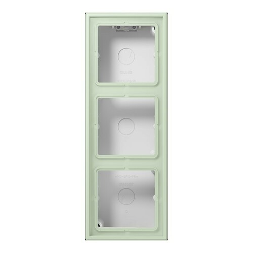 Jung Aufputz-Kappe 3-fach ch vert anglais pale LC 583 A 218