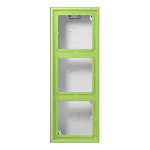 Jung Aufputz-Kappe 3-fach ch vert clair (32052) LC 583 A 221