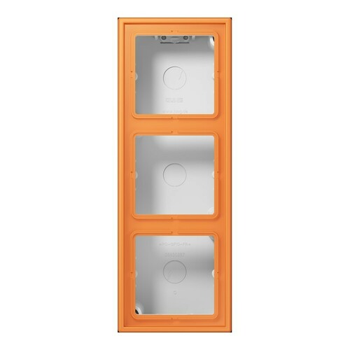 Jung Aufputz-Kappe 3-fach ch orange clair (32081) LC 583 A 225