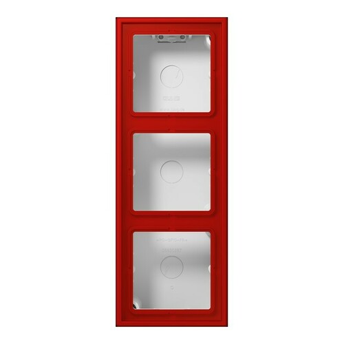 Jung Aufputz-Kappe 3-fach ch rouge vermillon 31 LC 583 A 227