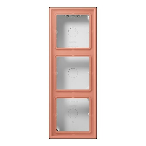 Jung Aufputz-Kappe 3-fach ch locre rouge moyen LC 583 A 233