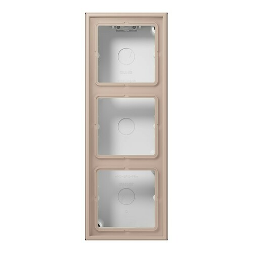 Jung Aufputz-Kappe 3-fach ch ombre brulee claire LC 583 A 240