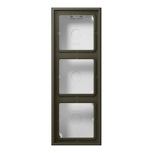 Jung Aufputz-Kappe 3-fach ch ombre naturelle 31 LC 583 A 241