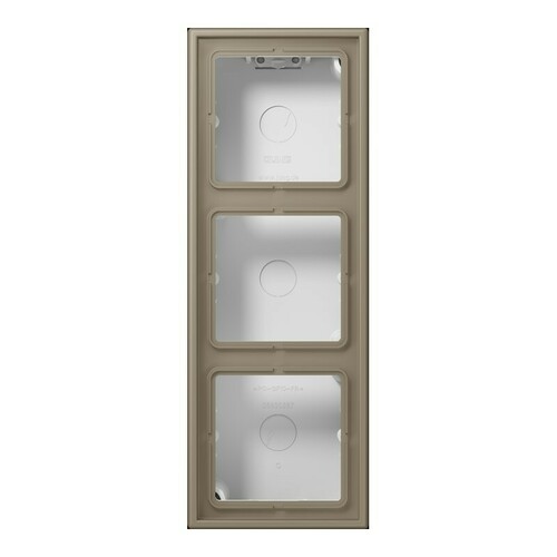 Jung Aufputz-Kappe 3-fach ch ombre naturelle moye LC 583 A 242