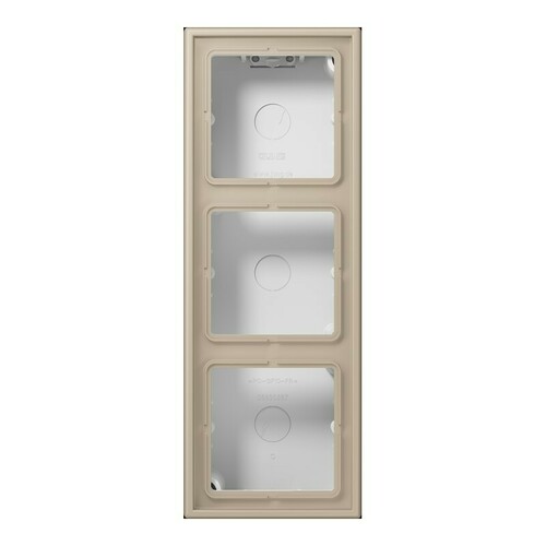 Jung Aufputz-Kappe 3-fach ch ombre naturelle clai LC 583 A 243
