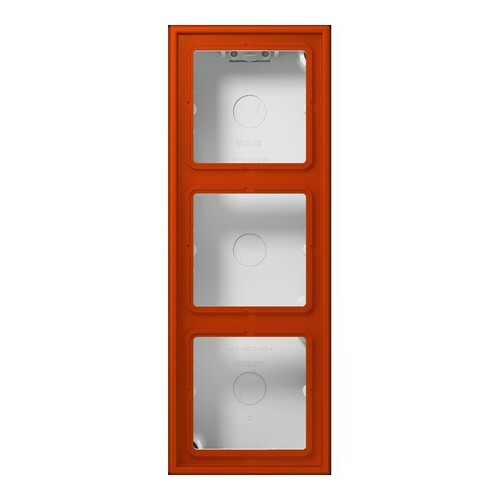 Jung Aufputz-Kappe 3-fach ch rouge vermillon 59 LC 583 A 244