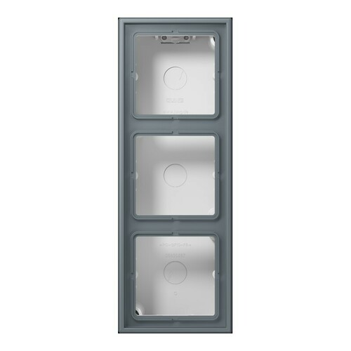 Jung Aufputz-Kappe 3-fach ch gris 59 (4320H) LC 583 A 251