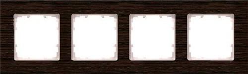 Siemens Dig.Industr. miro Holz Rahmen 3-fach wenge 5TG1104-0