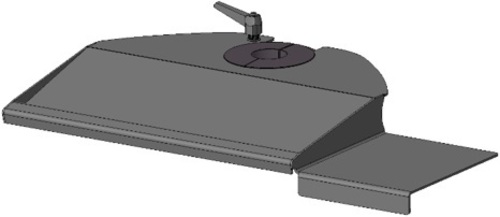 Bernstein Höhenverstellung CS-480 B.flex ERGO.SLIDE3RAL9006
