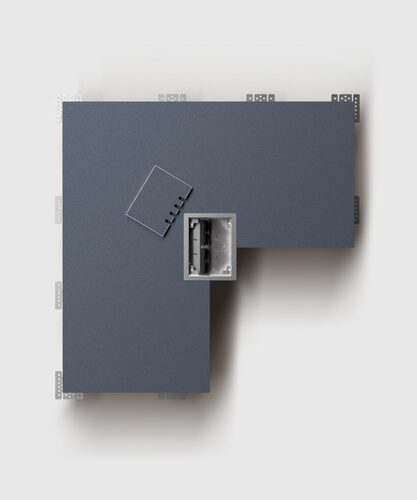 BS Bodensteckdosen Bodensteckdose 3xSch,1x RJ45 2-fach 8504B-2-0