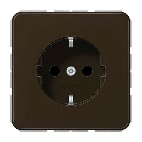 Jung SCHUKO-Steckdose, 16 A 250 16 A 250 V CD 1521 BF BR Jung SCHUKO-Steckdose, 16 A 250 16 A 250 V CD 1521 BF BR