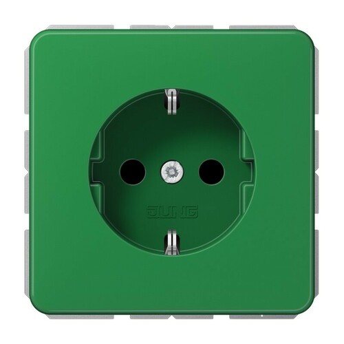 Jung SCHUKO-Steckdose, 16 A 250 16 A 250 V CD 1521 BF GN Jung SCHUKO-Steckdose, 16 A 250 16 A 250 V CD 1521 BF GN