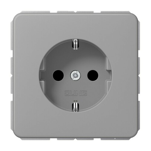 Jung SCHUKO-Steckdose, 16 A 250 16 A 250 V CD 1521 BF GR Jung SCHUKO-Steckdose, 16 A 250 16 A 250 V CD 1521 BF GR