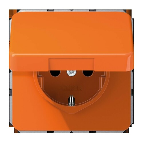 Jung SCHUKO-Steckdose, 16 A 250 16 A 250 V CD 1521 BFKL O