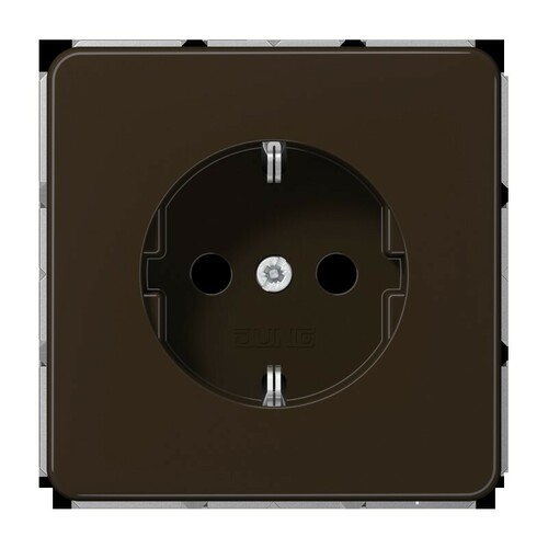 Jung SCHUKO-Steckdose, 16 A 250 16 A 250 V CD 1521 BR